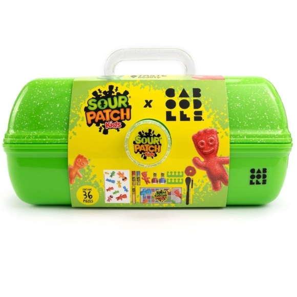 🍬💋Caboodles x Taste Beauty x Sour Patch Kids Cosmetic Case - Picture 1 of 8